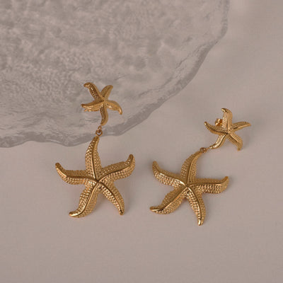 Niche personality Neptune earring