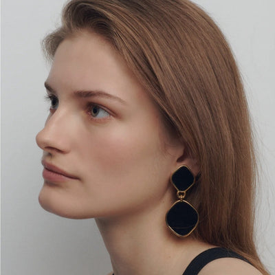 Niche design simple exquisite earring