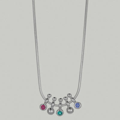 Deluxe sense light luxury gem necklace