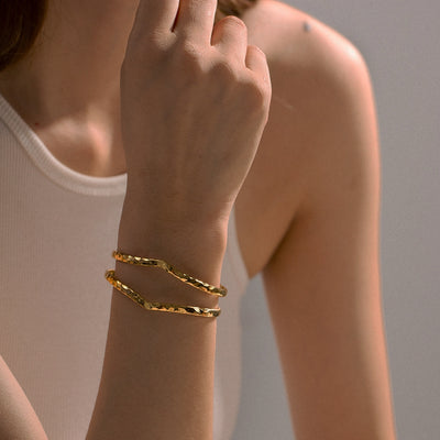 Niche personality double-layer bracelet