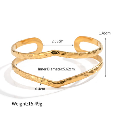 Niche personality double-layer bracelet