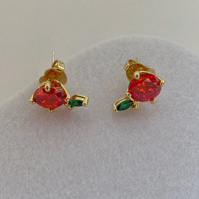 Fresh natural simple creative fruit earring